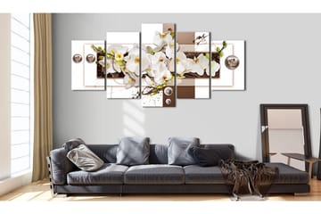 Tavla Flowery Installation 100x50 - Artgeist sp. z o. o. - Inredning & dekor - Tavlor & konst - Canvastavla