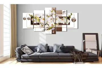 Tavla Flowery Installation 200x100 - Artgeist sp. z o. o. - Inredning & dekor - Tavlor & konst - Canvastavla