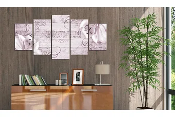 Tavla Flushed Lilies 100x50 - Artgeist sp. z o. o. - Inredning & dekor - Tavlor & konst - Canvastavla