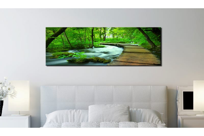 Tavla Forest Broadwalk 120x40 - Artgeist sp. z o. o. - Inredning & dekor - Tavlor & konst - Canvastavla