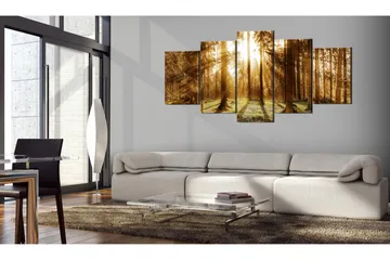 Tavla Forest Illumination 100x50 - Artgeist sp. z o. o. - Inredning & dekor - Tavlor & konst - Canvastavla