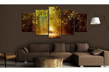 Tavla Forest In The Sunlight 200x100 - Artgeist sp. z o. o. - Inredning & dekor - Tavlor & konst - Canvastavla