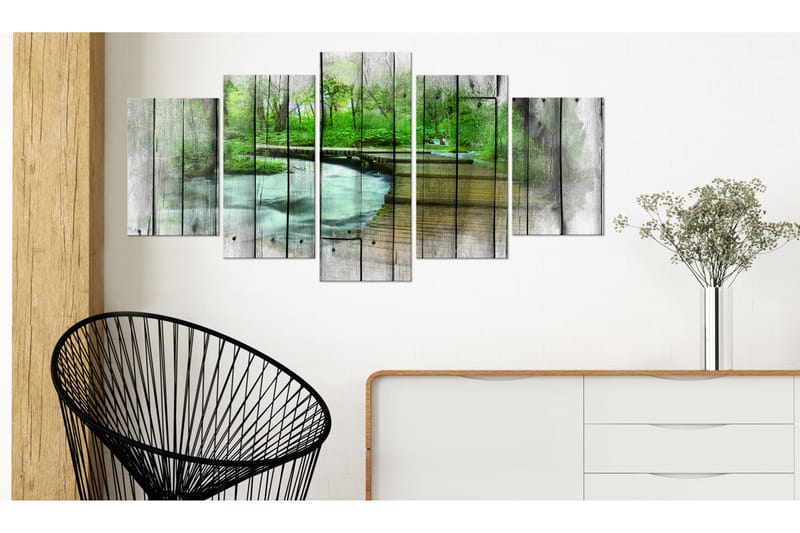 Tavla Forest Of Secrets 200x100 - Artgeist sp. z o. o. - Inredning & dekor - Tavlor & konst - Canvastavla