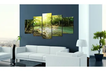 Tavla Forest River 200x100 - Artgeist sp. z o. o. - Inredning & dekor - Tavlor & konst - Canvastavla