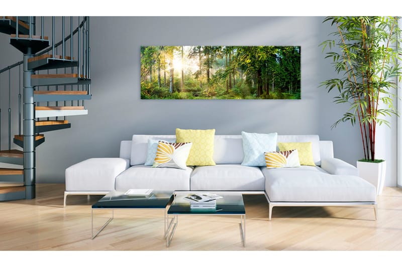 Tavla Forest Shelter 120x40 - Artgeist sp. z o. o. - Inredning & dekor - Tavlor & konst - Canvastavla