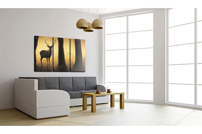 Tavla Forest Vakt 120x80 - Artgeist sp. z o. o. - Inredning & dekor - Tavlor & konst - Canvastavla