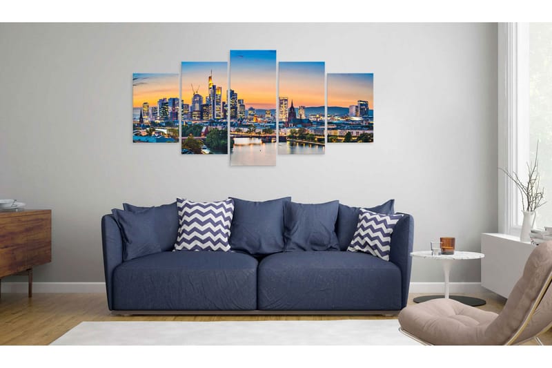 Tavla Frankfurt Am Main Germany 100x50 - Artgeist sp. z o. o. - Inredning & dekor - Tavlor & konst - Canvastavla