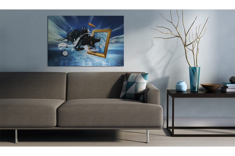 Tavla Fruition 90X60 Blå|Flerfärgad - Artgeist sp. z o. o. - Inredning & dekor - Tavlor & konst - Canvastavla