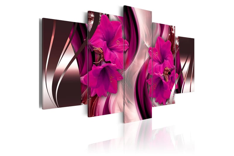 Tavla Fuchsia Evening 100x50, Artgeist sp. z o. o.