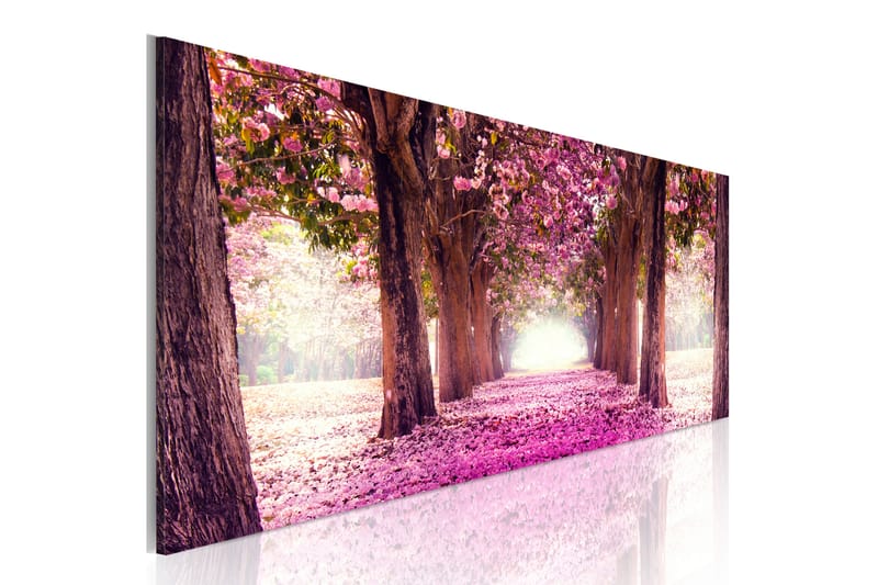 Tavla Fuchsia Garden 135X45 Flerfärgad, Artgeist sp. z o. o.