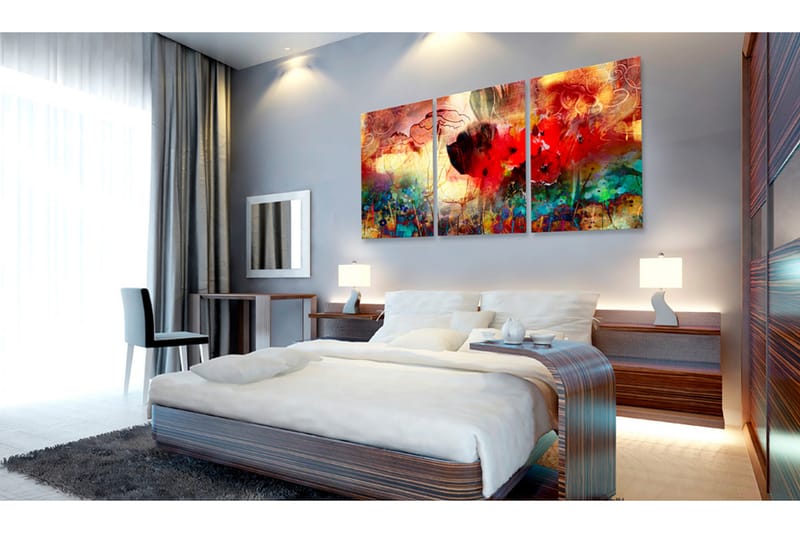 TAVLA Garden of Colours 120x60 - Artgeist sp. z o. o. - Inredning & dekor - Tavlor & konst - Canvastavla