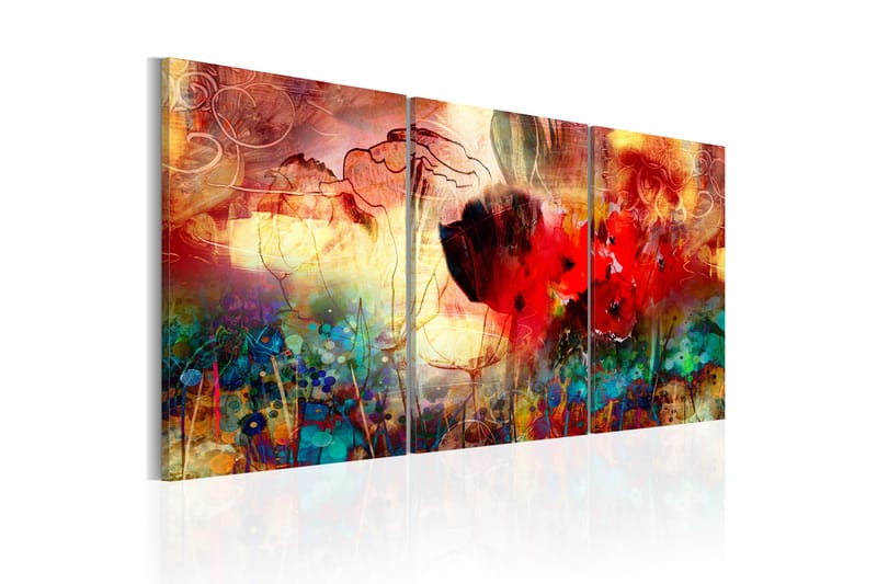 TAVLA Garden of Colours 120x60 - Artgeist sp. z o. o. - Inredning & dekor - Tavlor & konst - Canvastavla