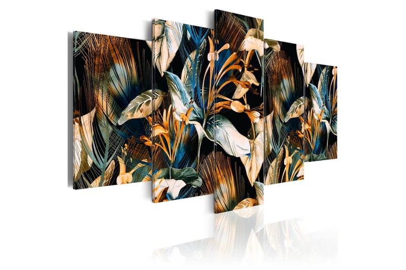 Tavla Garden of the Jungle 200x100 - Artgeist sp. z o. o. - Inredning & dekor - Tavlor & konst - Canvastavla