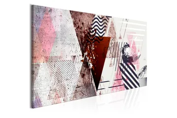Tavla Geometric Background (1 Part) Narrow 120x40 - Artgeist sp. z o. o. - Inredning & dekor - Tavlor & konst - Canvastavla