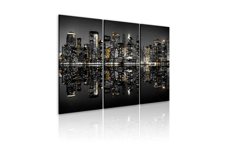 TAVLA Glittering New York 60x40 - Artgeist sp. z o. o. - Inredning & dekor - Tavlor & konst - Canvastavla