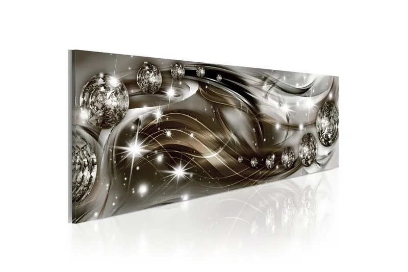 Tavla Glow And Waves 150x50, Artgeist sp. z o. o.