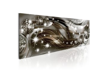 Tavla Glow And Waves 150X50 Grå