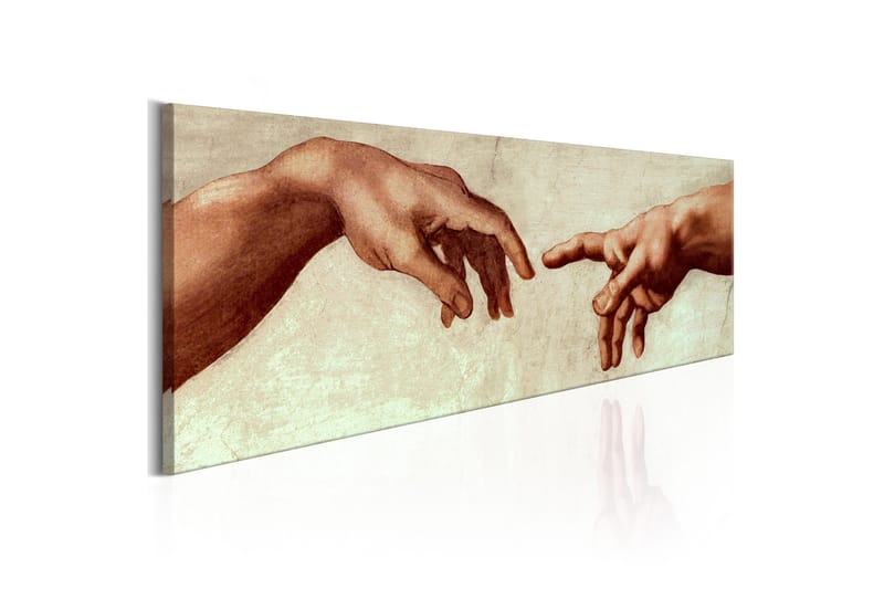 Tavla God'S Finger 120X40 Flerfärgad - Artgeist sp. z o. o. - Inredning & dekor - Tavlor & konst - Canvastavla