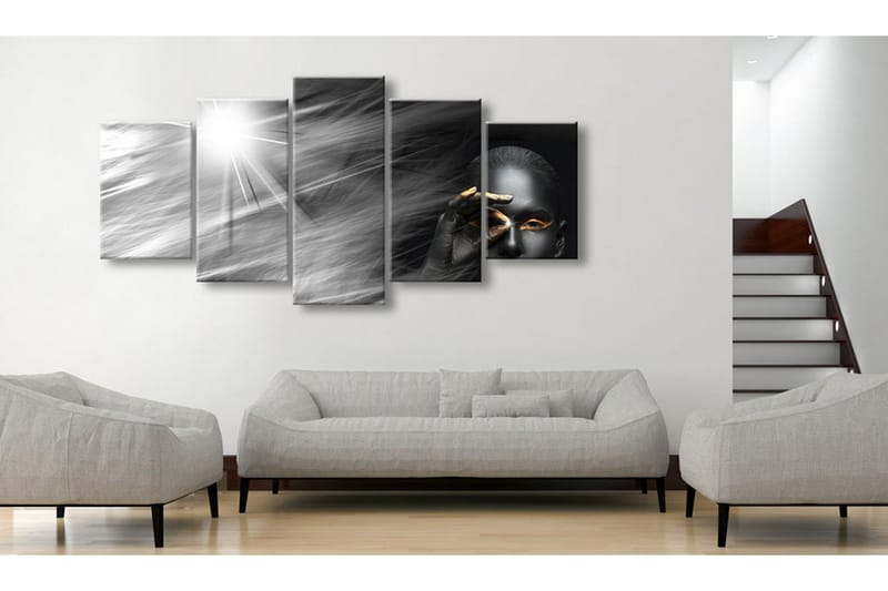Tavla Gold Eye 200x100 - Artgeist sp. z o. o. - Inredning & dekor - Tavlor & konst - Canvastavla