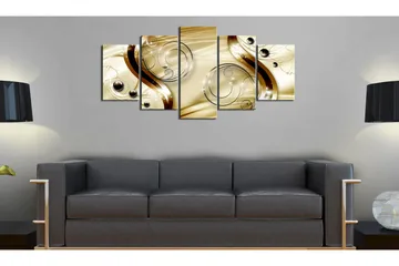 Tavla Gold Nymph 100x50 - Artgeist sp. z o. o. - Inredning & dekor - Tavlor & konst - Canvastavla