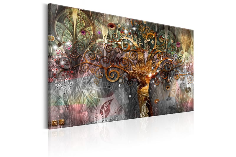 Tavla Gold Tree 90X60 Flerfärgad - Artgeist sp. z o. o. - Inredning & dekor - Tavlor & konst - Canvastavla