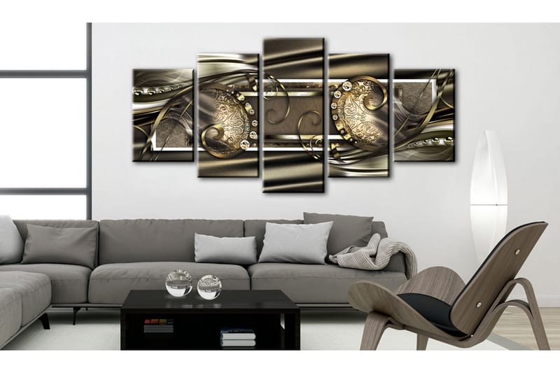 Tavla Golden Beans 100x50 - Artgeist sp. z o. o. - Inredning & dekor - Tavlor & konst - Canvastavla