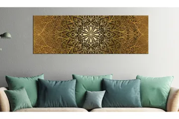 Tavla Golden Finesse 135x45 - Artgeist sp. z o. o. - Inredning & dekor - Tavlor & konst - Canvastavla