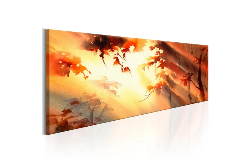 Tavla Golden Forest 120X40 Orange|Flerfärgad, Artgeist sp. z o. o.
