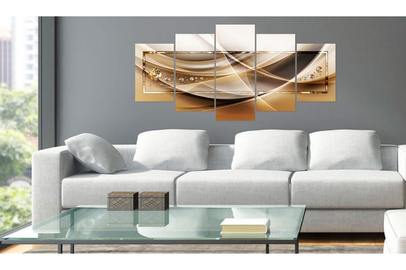 Tavla Golden Frame 200x100 - Artgeist sp. z o. o. - Inredning & dekor - Tavlor & konst - Canvastavla