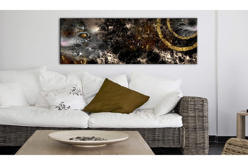 Tavla Golden Galaxy 120x40 - Artgeist sp. z o. o. - Inredning & dekor - Tavlor & konst - Canvastavla