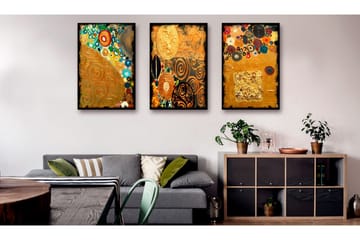 Tavla Golden Imagination 120x60 - Artgeist sp. z o. o. - Inredning & dekor - Tavlor & konst - Canvastavla