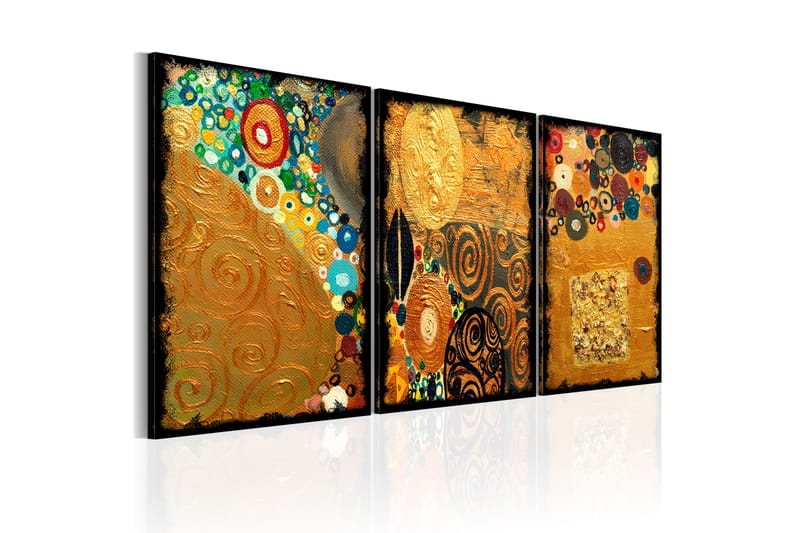 Tavla Golden Imagination 120X60 Flerfärgad - Artgeist sp. z o. o. - Inredning & dekor - Tavlor & konst - Canvastavla