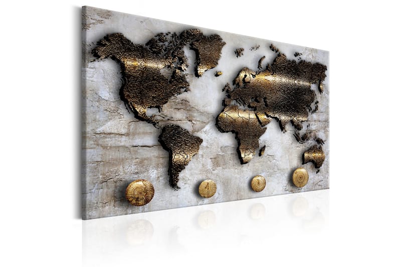 Tavla Golden Journey 120x80 - Artgeist sp. z o. o. - Inredning & dekor - Tavlor & konst - Canvastavla