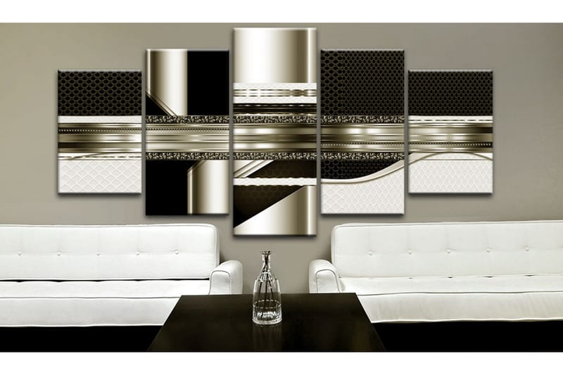 Tavla Golden Line 200x100 - Artgeist sp. z o. o. - Inredning & dekor - Tavlor & konst - Canvastavla