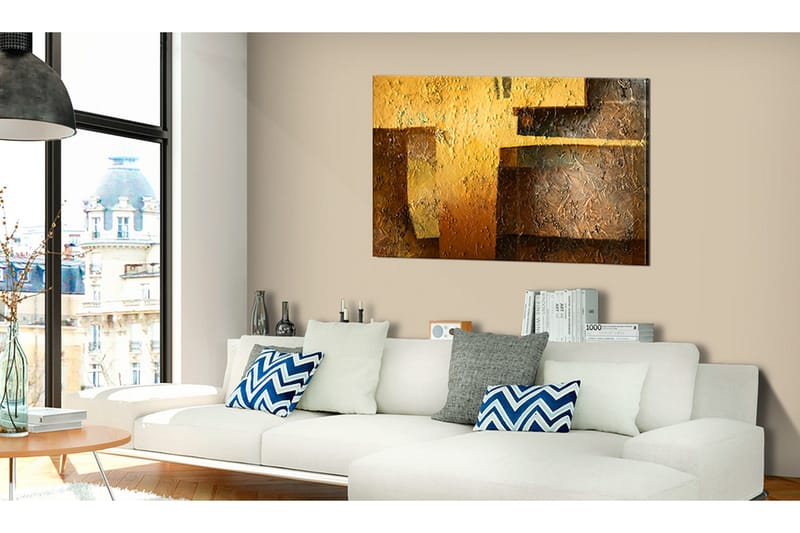 Tavla Golden Modernity 120x80, Artgeist sp. z o. o.