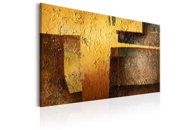 Tavla Golden Modernity 90x60 - Artgeist sp. z o. o. - Inredning & dekor - Tavlor & konst - Canvastavla