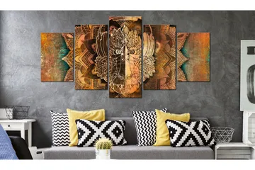 Tavla Golden Monkey 100x50 - Artgeist sp. z o. o. - Inredning & dekor - Tavlor & konst - Canvastavla