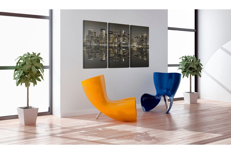 Tavla Golden New York 60x40 - Artgeist sp. z o. o. - Inredning & dekor - Tavlor & konst - Canvastavla