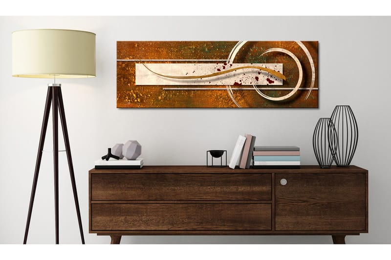 Tavla Golden Note 135x45 - Artgeist sp. z o. o. - Inredning & dekor - Tavlor & konst - Canvastavla