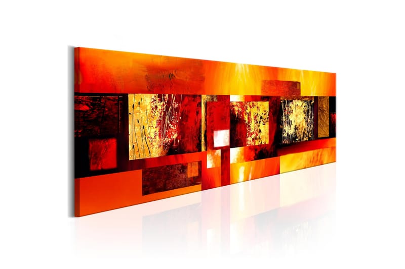 Tavla Golden Spell 150X50 Orange|Flerfärgad, Artgeist sp. z o. o.