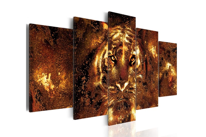 Tavla Golden Tiger 200x100, Artgeist sp. z o. o.