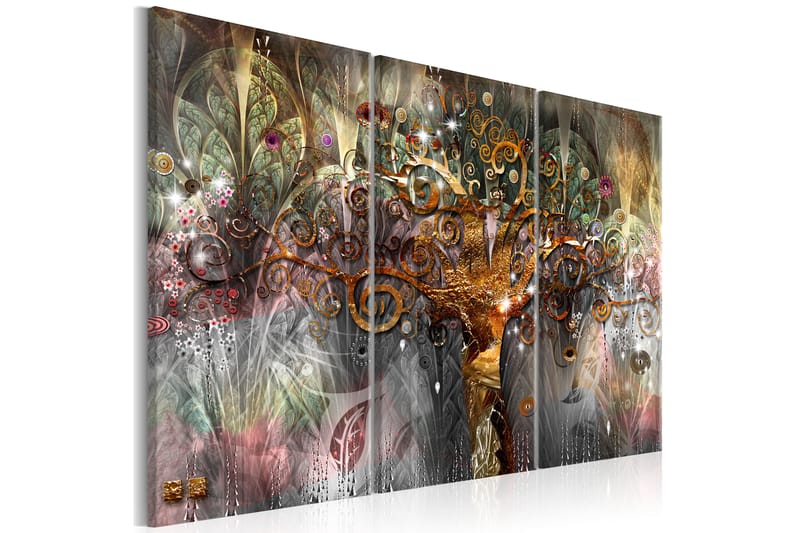 Tavla Golden Tree 90X60 Flerfärgad - Artgeist sp. z o. o. - Inredning & dekor - Tavlor & konst - Canvastavla