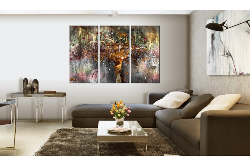 Tavla Golden Tree 90X60 Flerfärgad - Artgeist sp. z o. o. - Inredning & dekor - Tavlor & konst - Canvastavla