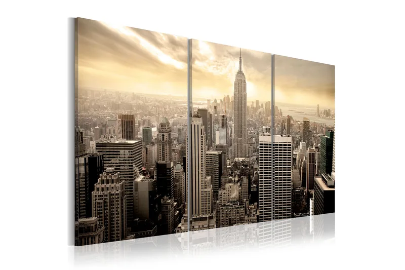 Tavla Good Morning Nyc! 60x30 - Artgeist sp. z o. o. - Inredning & dekor - Tavlor & konst - Canvastavla