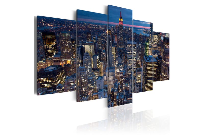 Tavla Good Night New York! 100x50, Artgeist sp. z o. o.