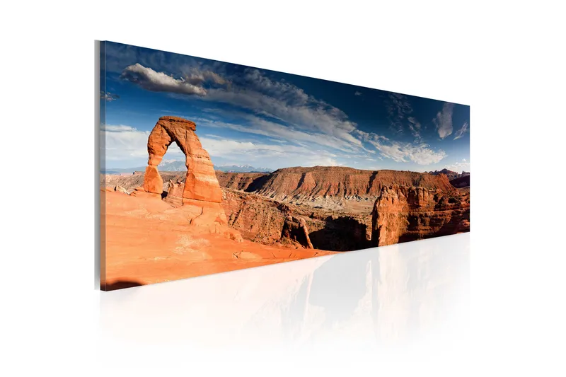 Tavla Grand Canyon Panorama 120X40 Flerfärgad Landskap - Artgeist sp. z o. o. - Inredning & dekor - Tavlor & konst - Canvastavla