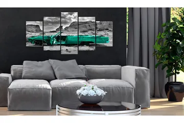Tavla Green Car 100x50 - Artgeist sp. z o. o. - Inredning & dekor - Tavlor & konst - Canvastavla