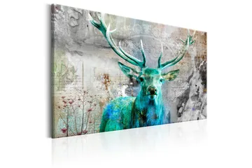 Tavla Green Deer 90x60 - Artgeist sp. z o. o. - Inredning & dekor - Tavlor & konst - Canvastavla