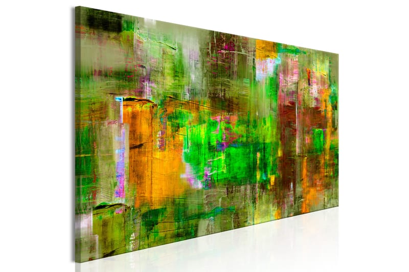 Tavla Green Land 120X40 Flerfärgad, Artgeist sp. z o. o.