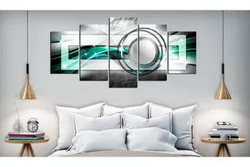 Tavla Green Look 200x100 - Artgeist sp. z o. o. - Inredning & dekor - Tavlor & konst - Canvastavla